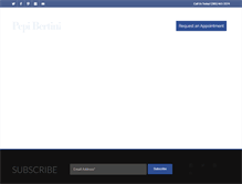 Tablet Screenshot of pepibertini.com